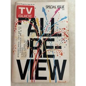 1976 Sept 18-24 TV GUIDE Magazine 1225 Special Fall Preview Northeast Ohio PA